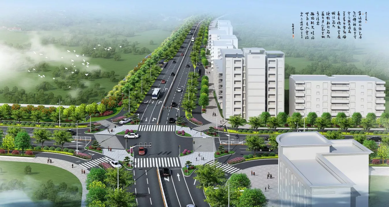 京东方二期西侧配套路工程